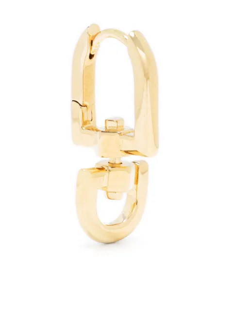 Maria Black Carabiner huggie earring