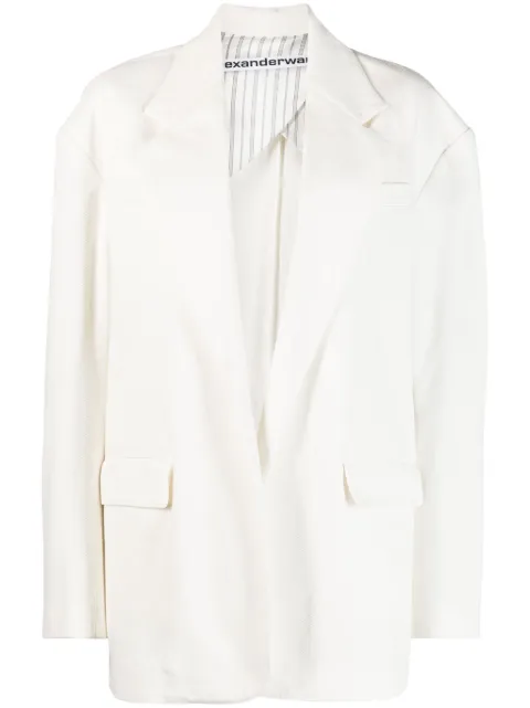 Alexander Wang draped oversize blazer