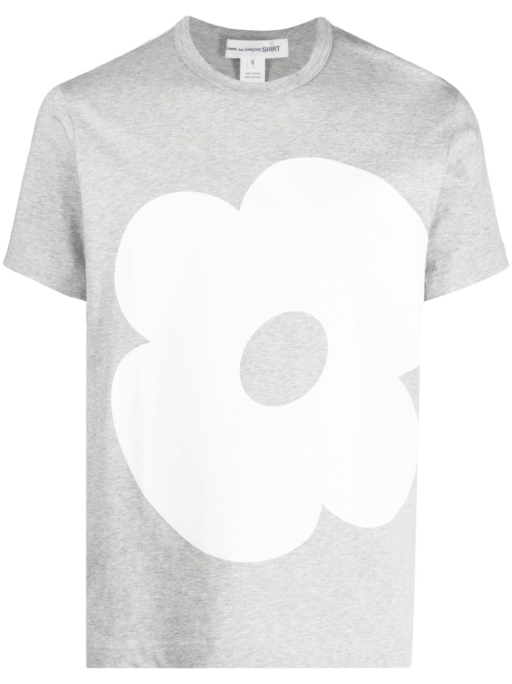 COMME des GARCONS HOMME PLUS Floral Printed T Shirt White M