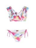 Missoni Kids graphic-print bikini set - White