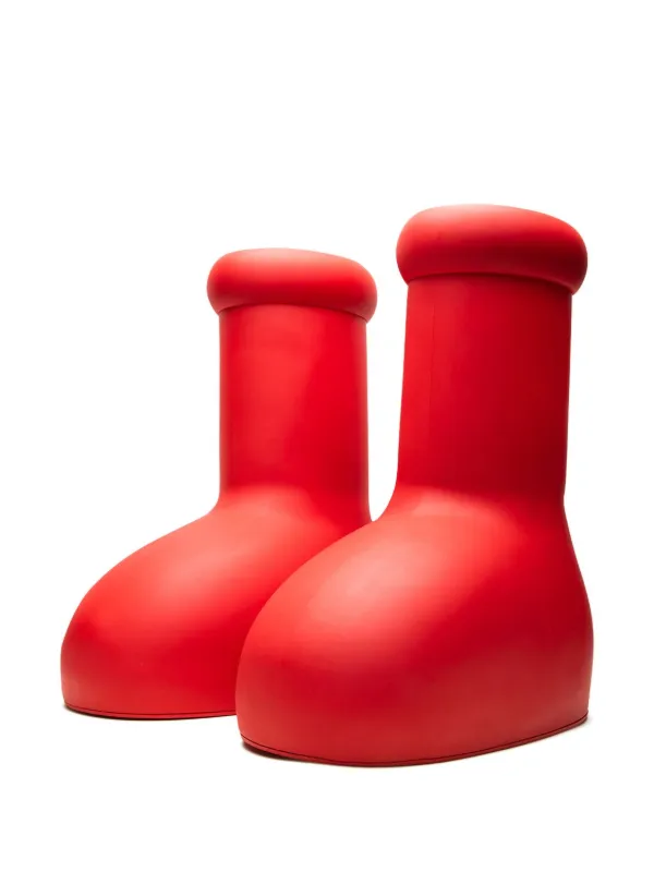 MSCHF Big Red Boots - Farfetch