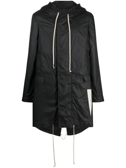 Imperméable à capuche - Rick Owens DRKSHDW - Modalova