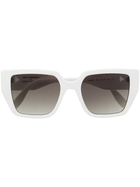 Karl Lagerfeld tinted square-frame sunglasses
