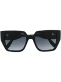 Karl Lagerfeld tinted square-frame sunglasses - Black