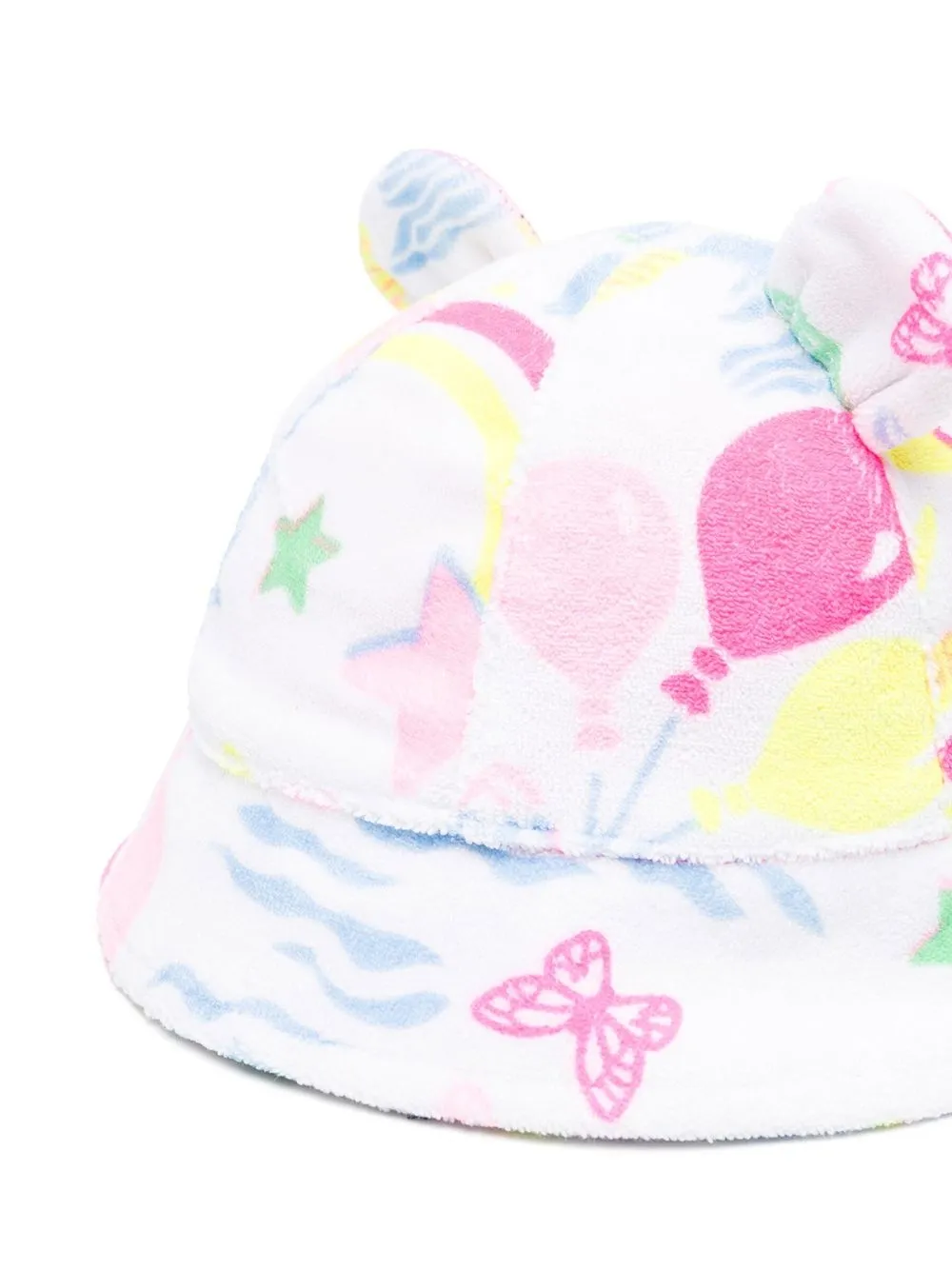 Billieblush Vissershoed met grafische print - Wit