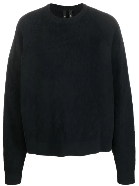 Y-3 organic-cotton-blend plain sweatshirt