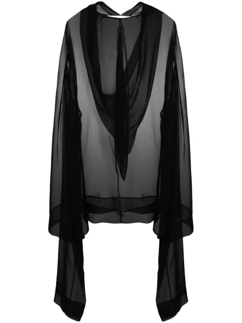 Rick Owens Flyproof silk tunic