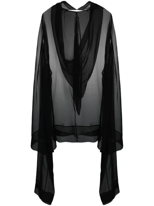 Tunique Flyproof en soie - Rick Owens - Modalova