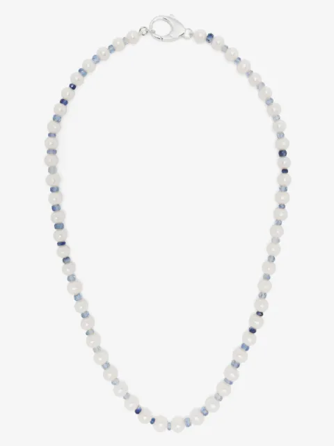 Hatton Labs crystal-embellished pearl necklace