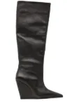 Senso Hendrick II 100mm wedge boots - Grey