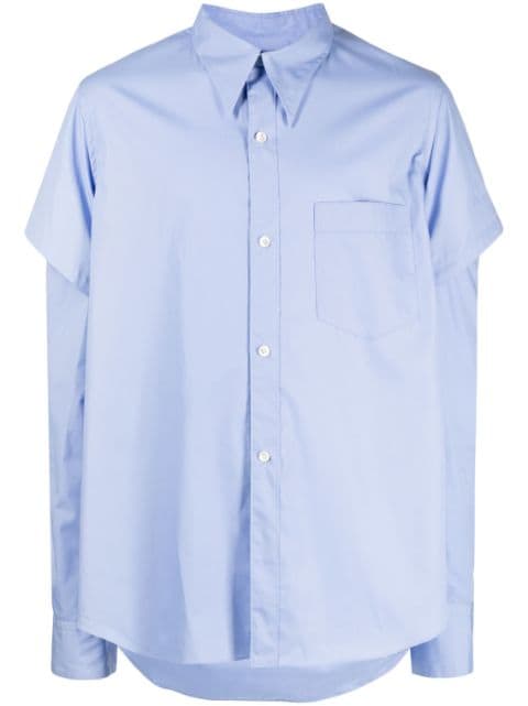 Bed J.W. Ford camisa con doble manga