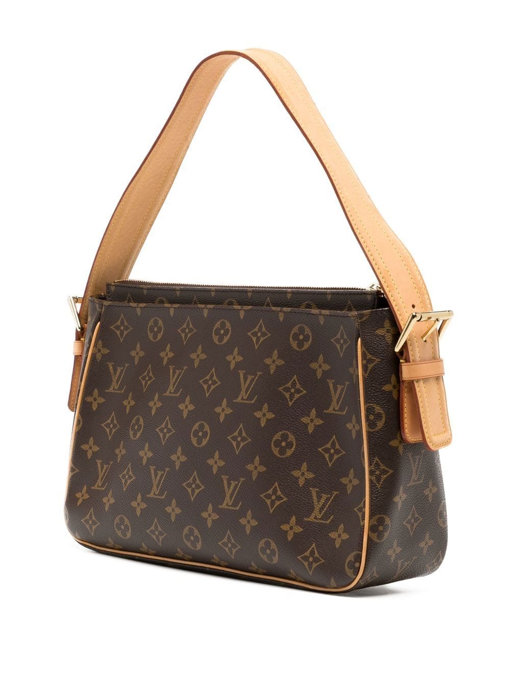 Pre-owned Louis Vuitton 2003 Excentri-cite Tote Bag In Brown