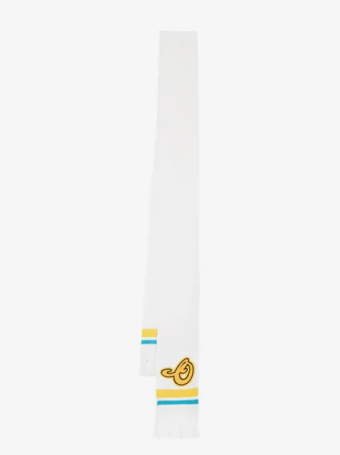 Off-White Varsity Hammer wool scarf