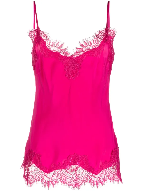 Gold Hawk Claire Coco Lace Camisole - Farfetch