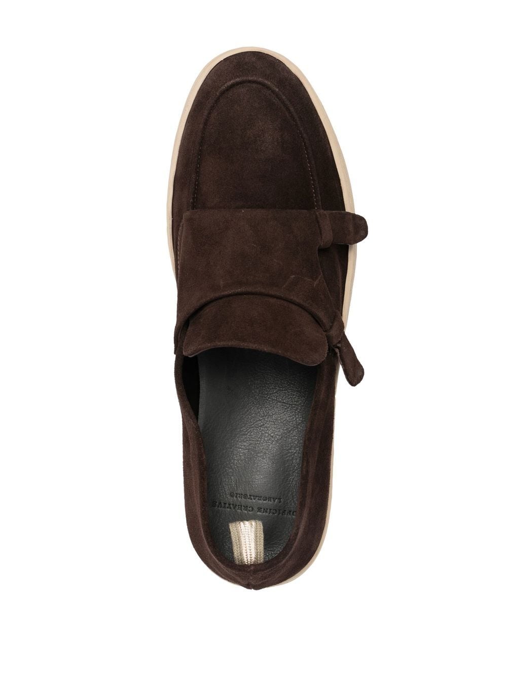 Shop Officine Creative Calf Suede Oxford Shoes In Brown