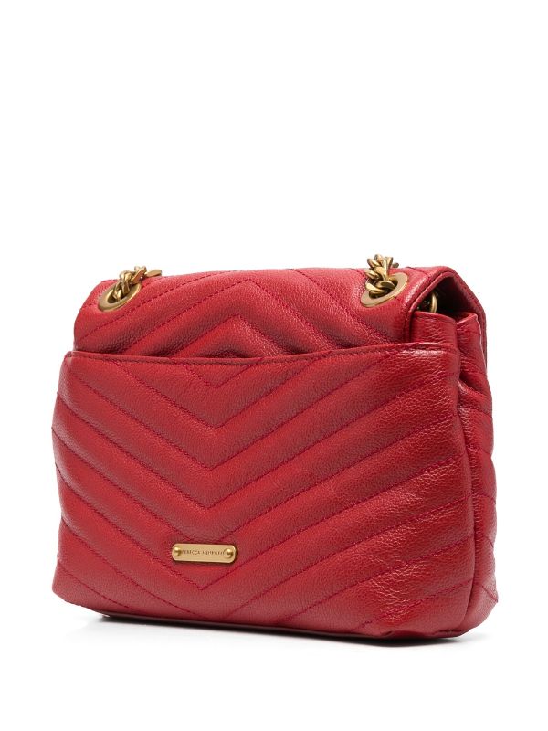 Rebecca Minkoff, Heart Crossbody in Red