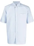 Fred Perry short-sleeve cotton shirt - Blue