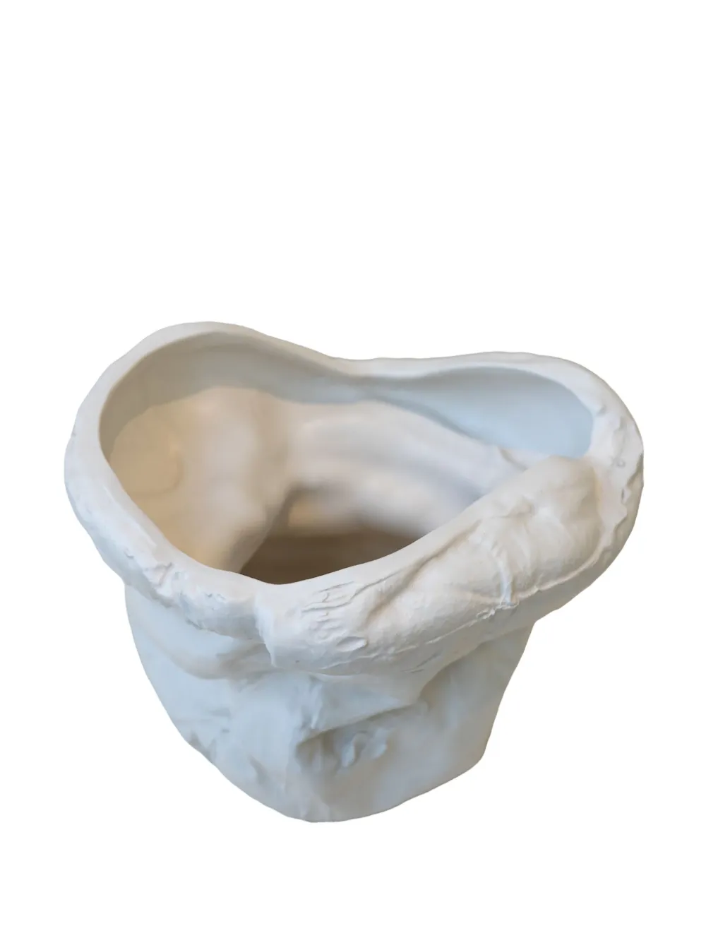 Completedworks Well Wrapped Open-top Vase (15cm) In White