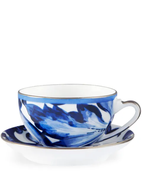 Dolce & Gabbana set de té Blu Mediterraneo