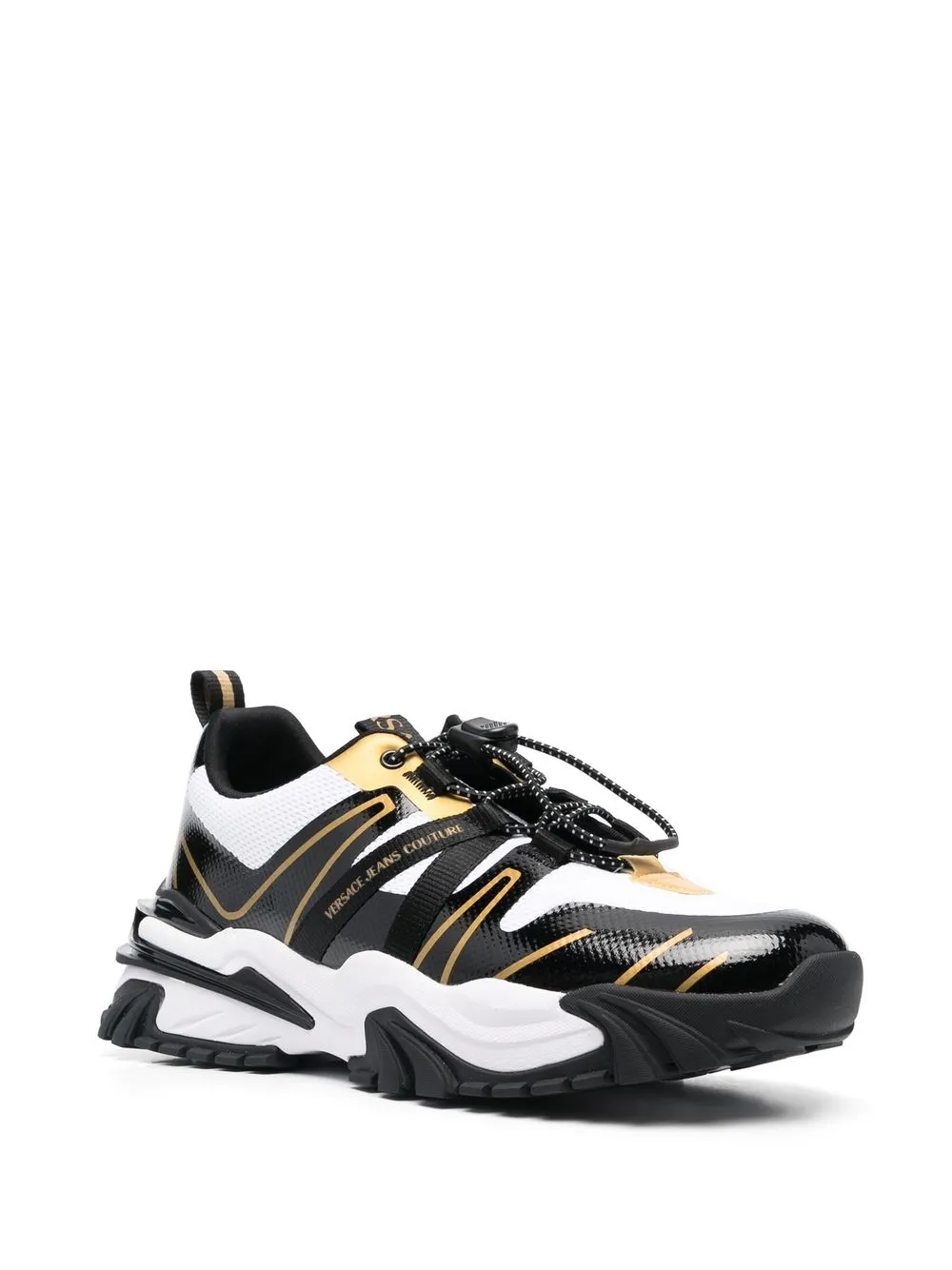 Versace Jeans Couture Sneakers met logoprint - Wit