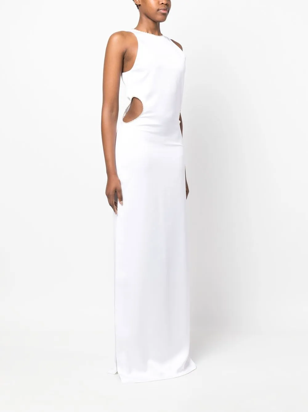 Langes Kleid Mit Cut Outs