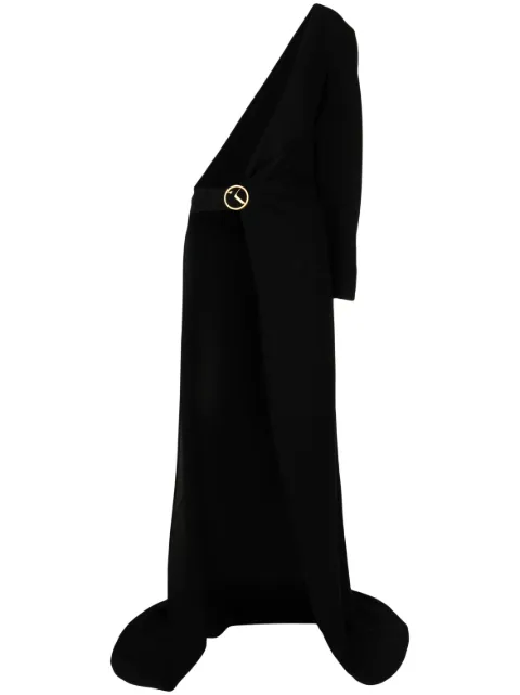 Saiid Kobeisy logo-plaque half-cape