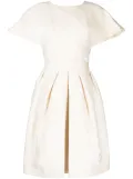 Saiid Kobeisy knee-length flared dress - White