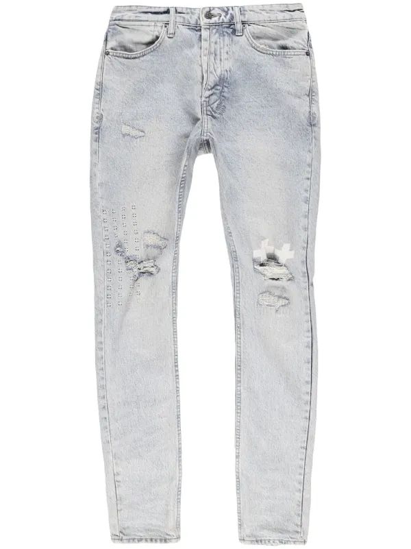 Ksubi ripped-detail Denim Trousers - Farfetch