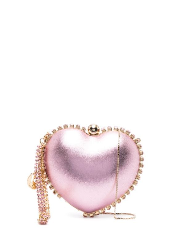 Saint Laurent Small 'Love Heart' Chain Bag - Farfetch