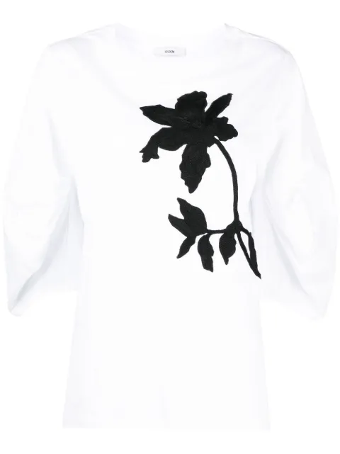 Erdem floral-print balloon-sleeve blouse 