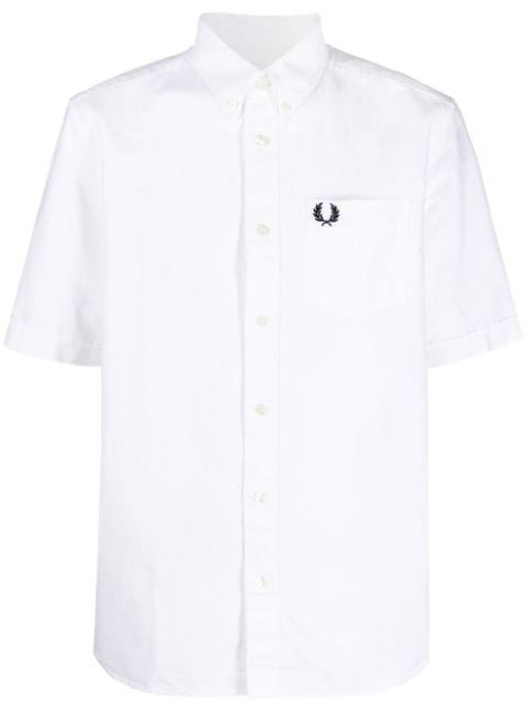 short-sleeve cotton shirt