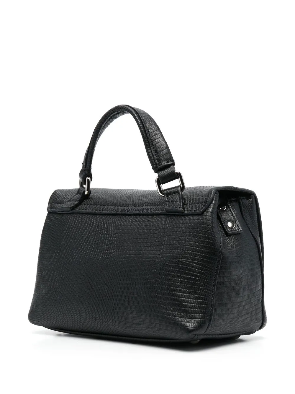 Zanellato Postina Leather Tote Bag In Schwarz