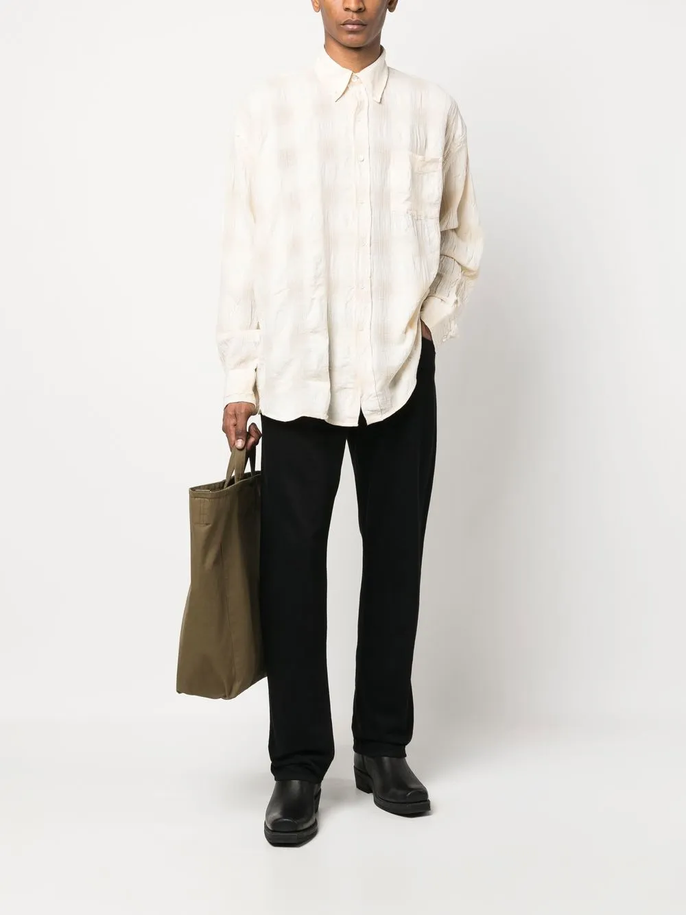 OUR LEGACY Borrowed BD Checked Shirt - Farfetch