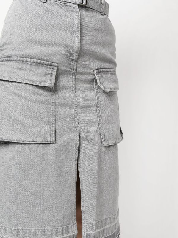 Sacai high-waisted Cargo Skirt - Farfetch