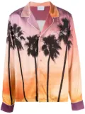 BLUE SKY INN palm tree print shirt - Orange