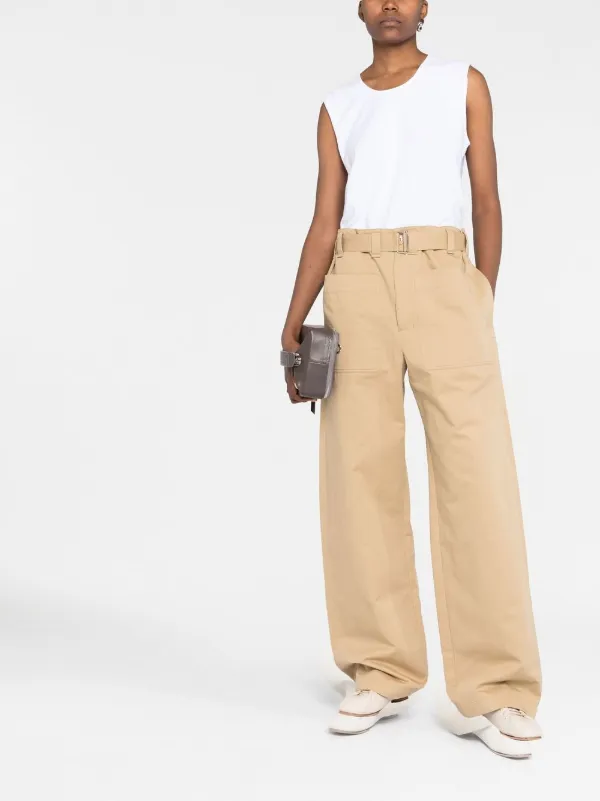 LEMAIRE Loose Pants ( Belted Trousers ) | labiela.com