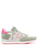 Philippe Model Paris camouflage-pattern suede sneakers - Green