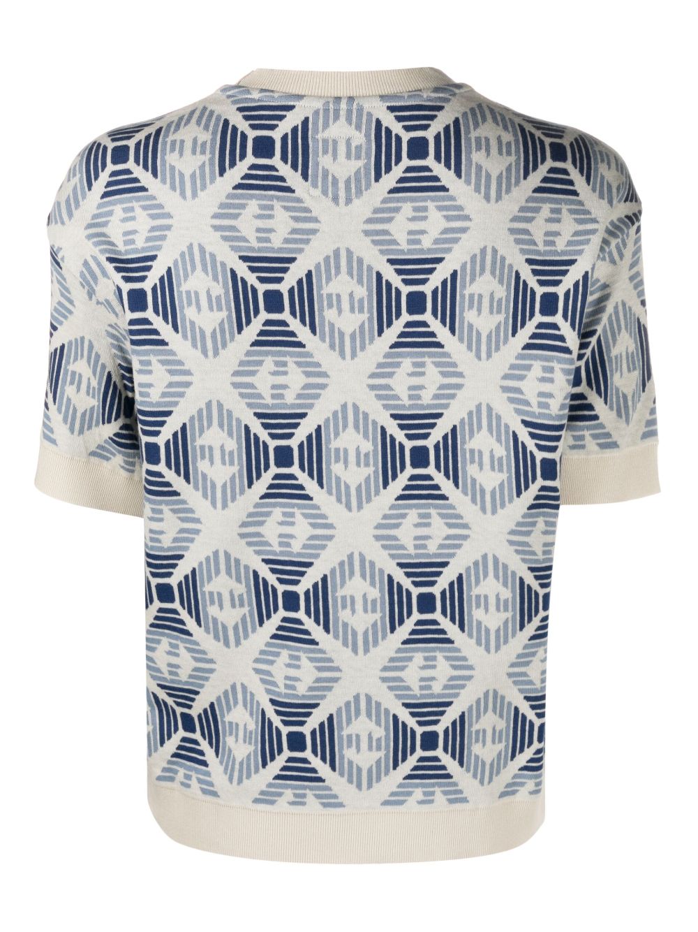 Emporio Armani Top met print - Blauw