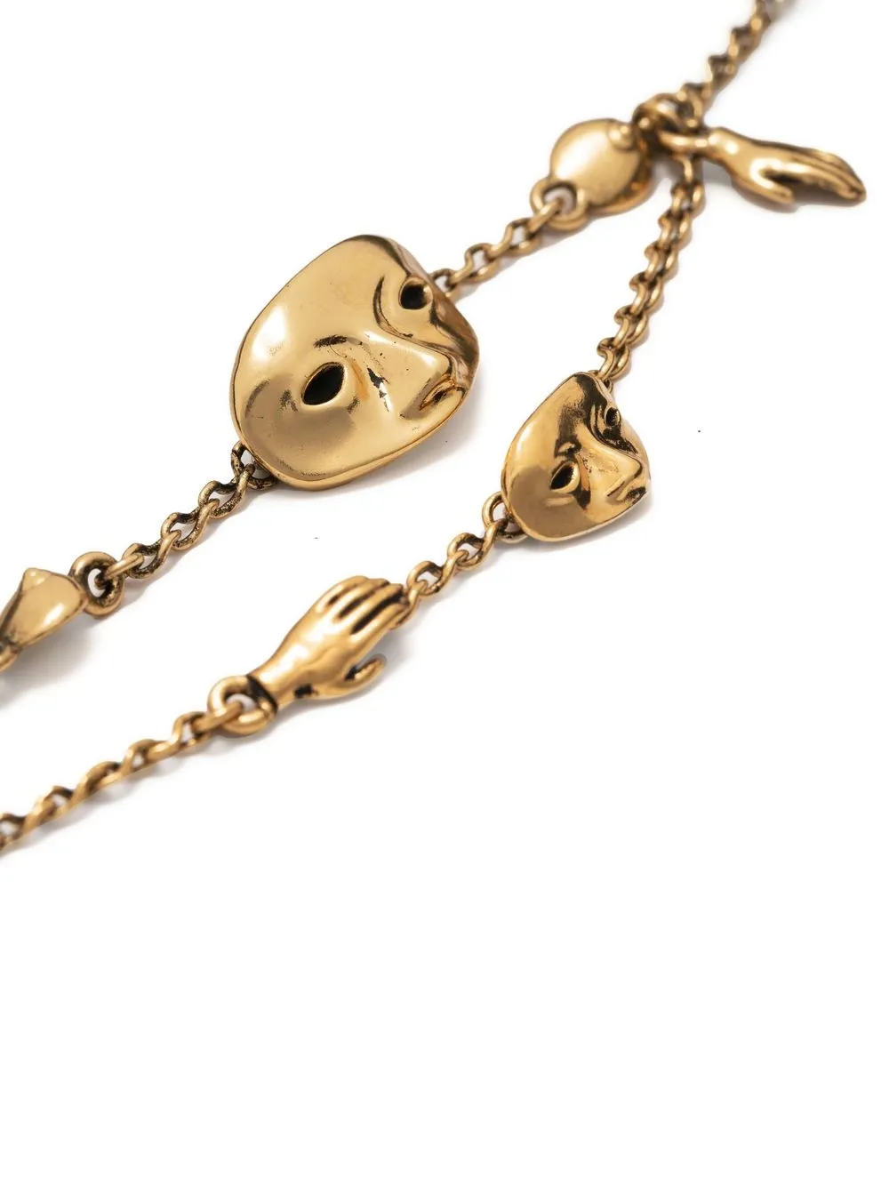 Shop Lemaire Estampe Chain-link Bracelet In Gold