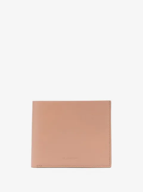 Jil Sander leather folding wallet