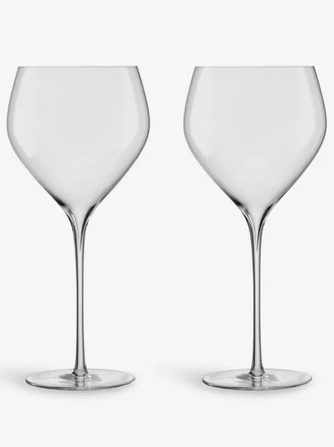 LSA International Savoy wine glass set 