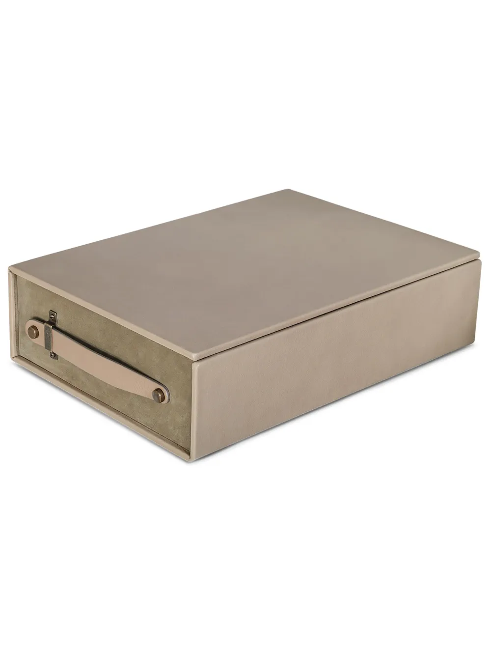 August Sandgren foldover-top leather watch box