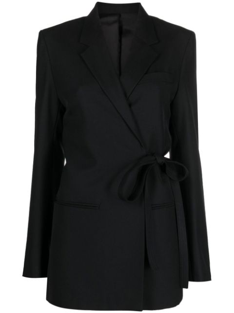 TOTEME double-breasted wrap blazer