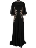 Saiid Kobeisy sequin-embellishment long dress - Black