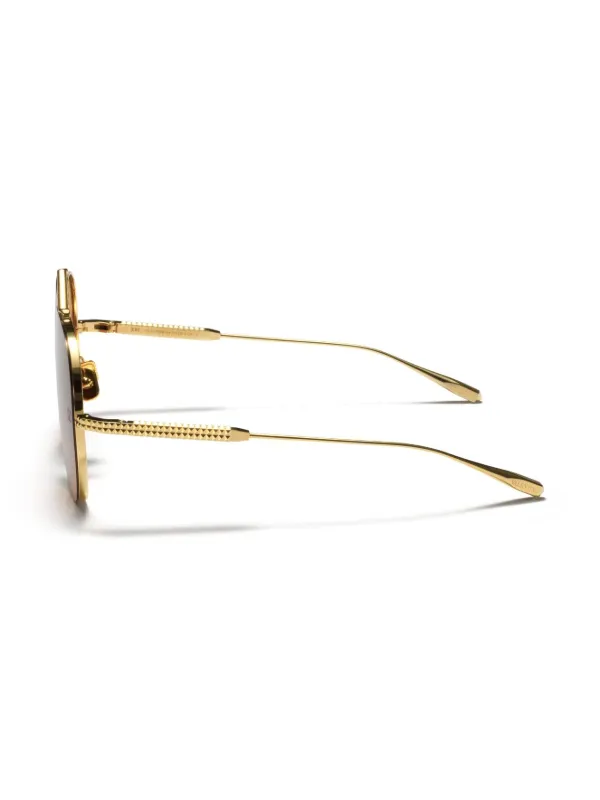 VALENTINO GARAVANI EYEWEAR ロックスタッズ サングラス | ゴールド