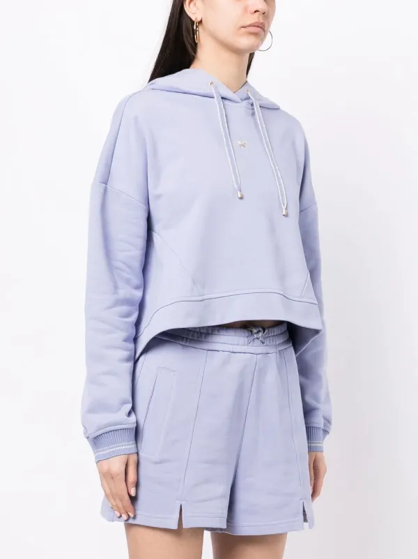 Lorena Antoniazzi エンブロイダリー パーカー | ブルー | FARFETCH JP