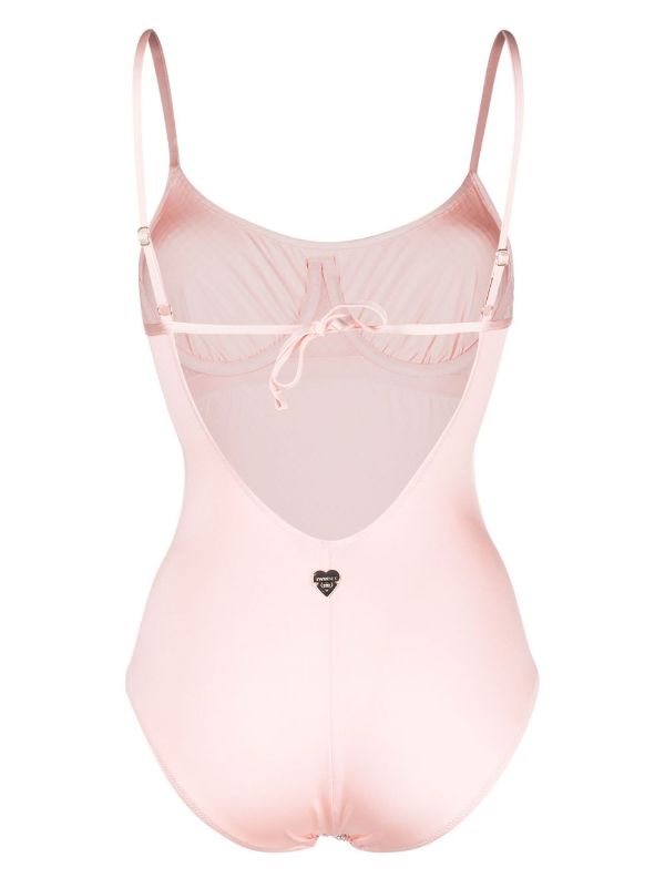 TWINSET crystal-embellished one-piece - Farfetch