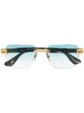 Dita Eyewear Meta-Evo One frameless sunglasses - Green