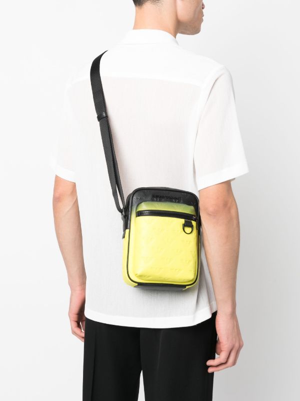 Yellow Messenger Bag for Women Men Crossbody Shoulder Bag