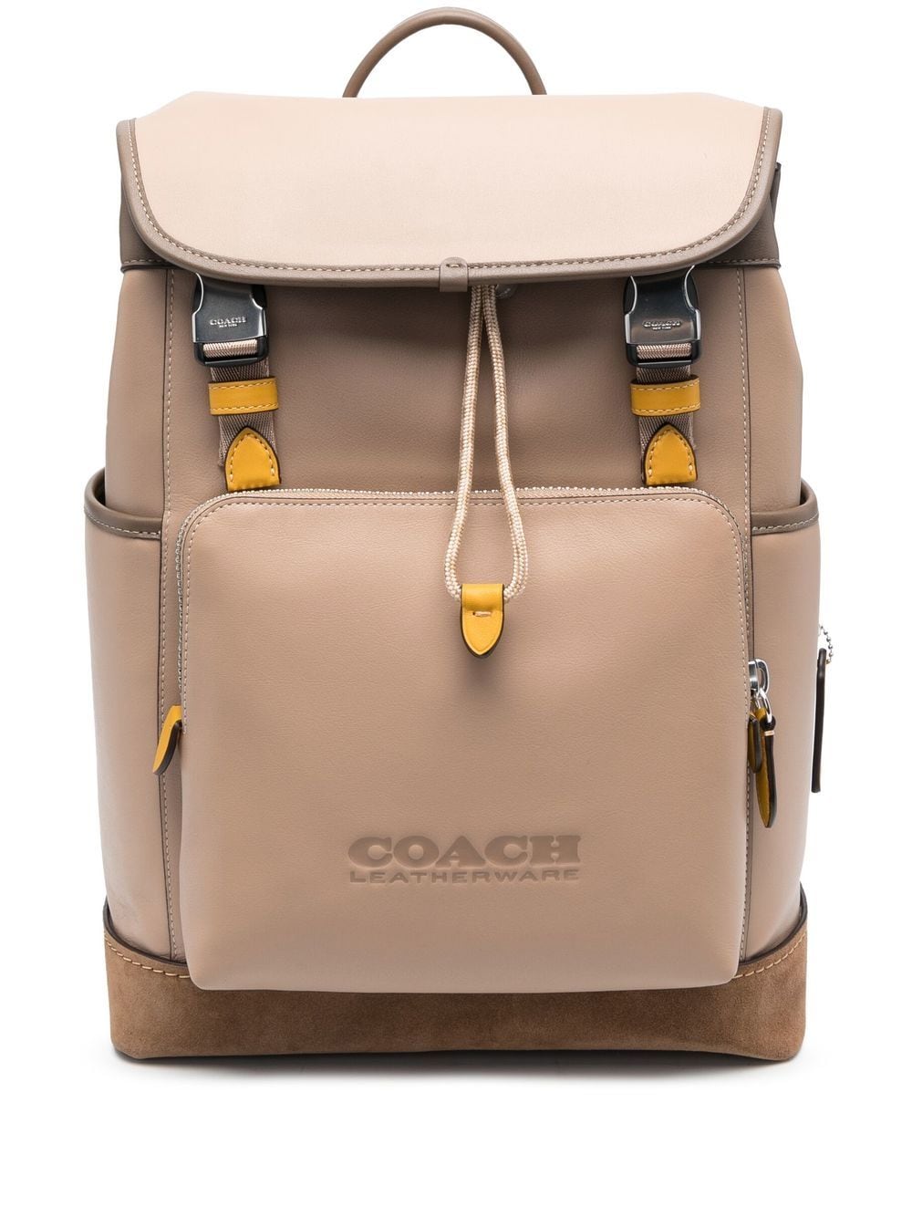  Coach Mens League Messenger Bag in Smooth Leather